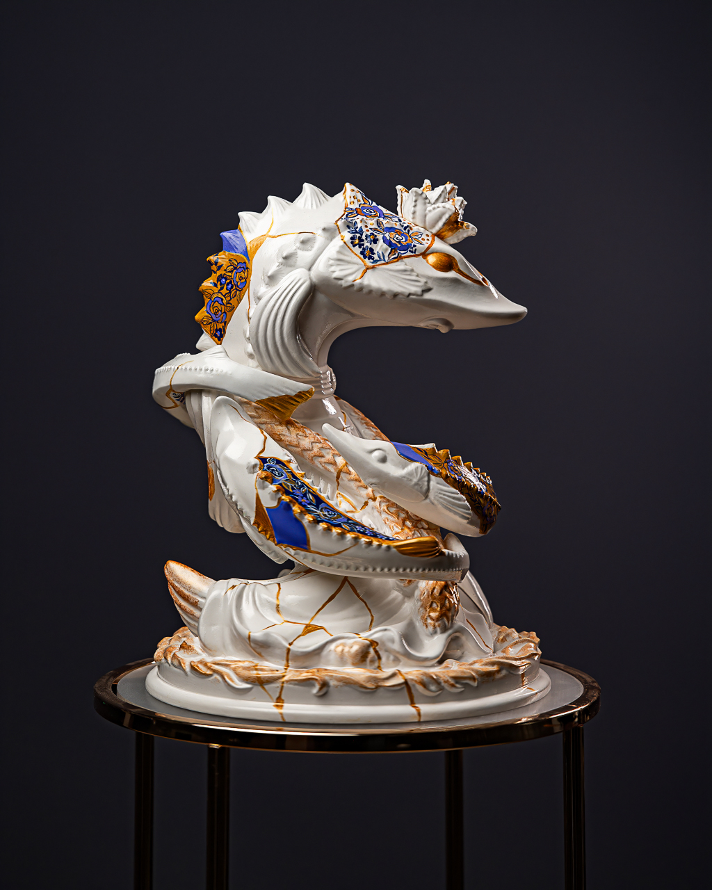 Statuette Pisces – Zodiac Kintsugi