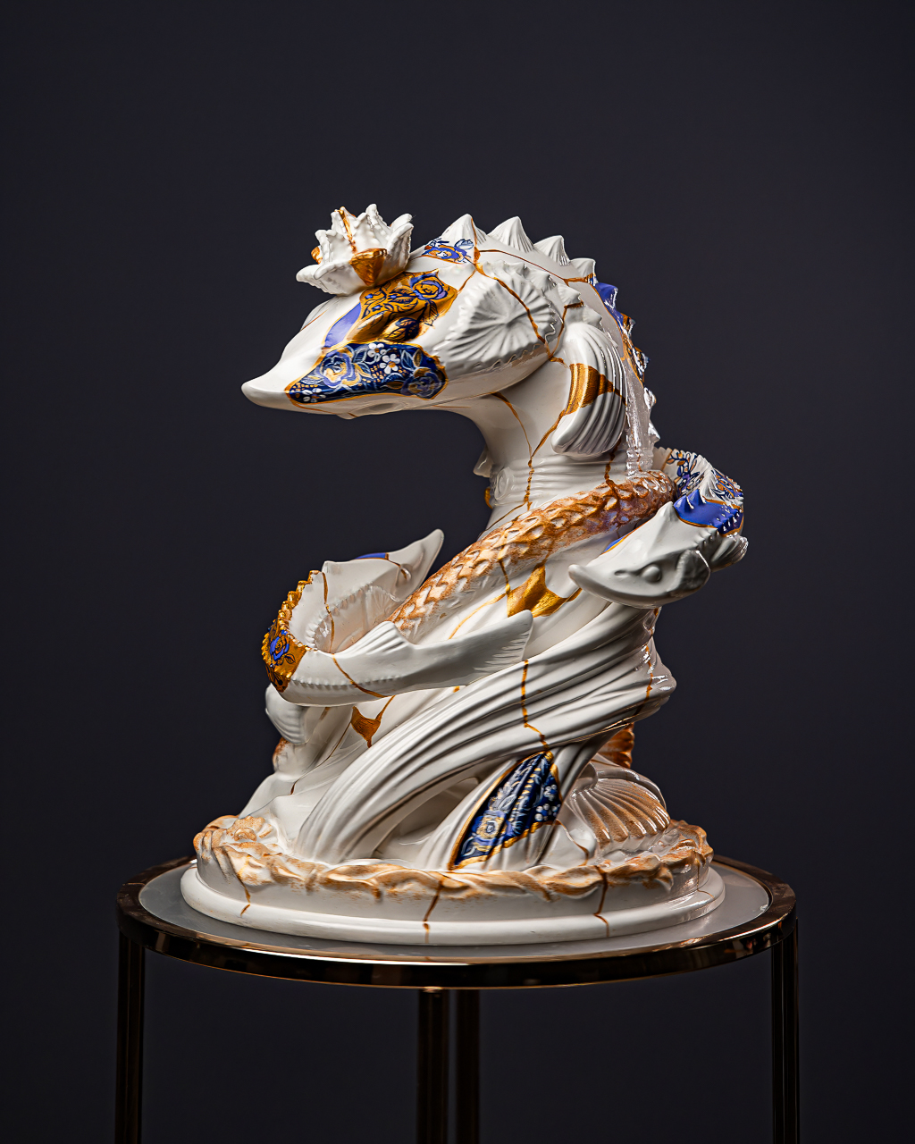 Statuette Pisces – Zodiac Kintsugi