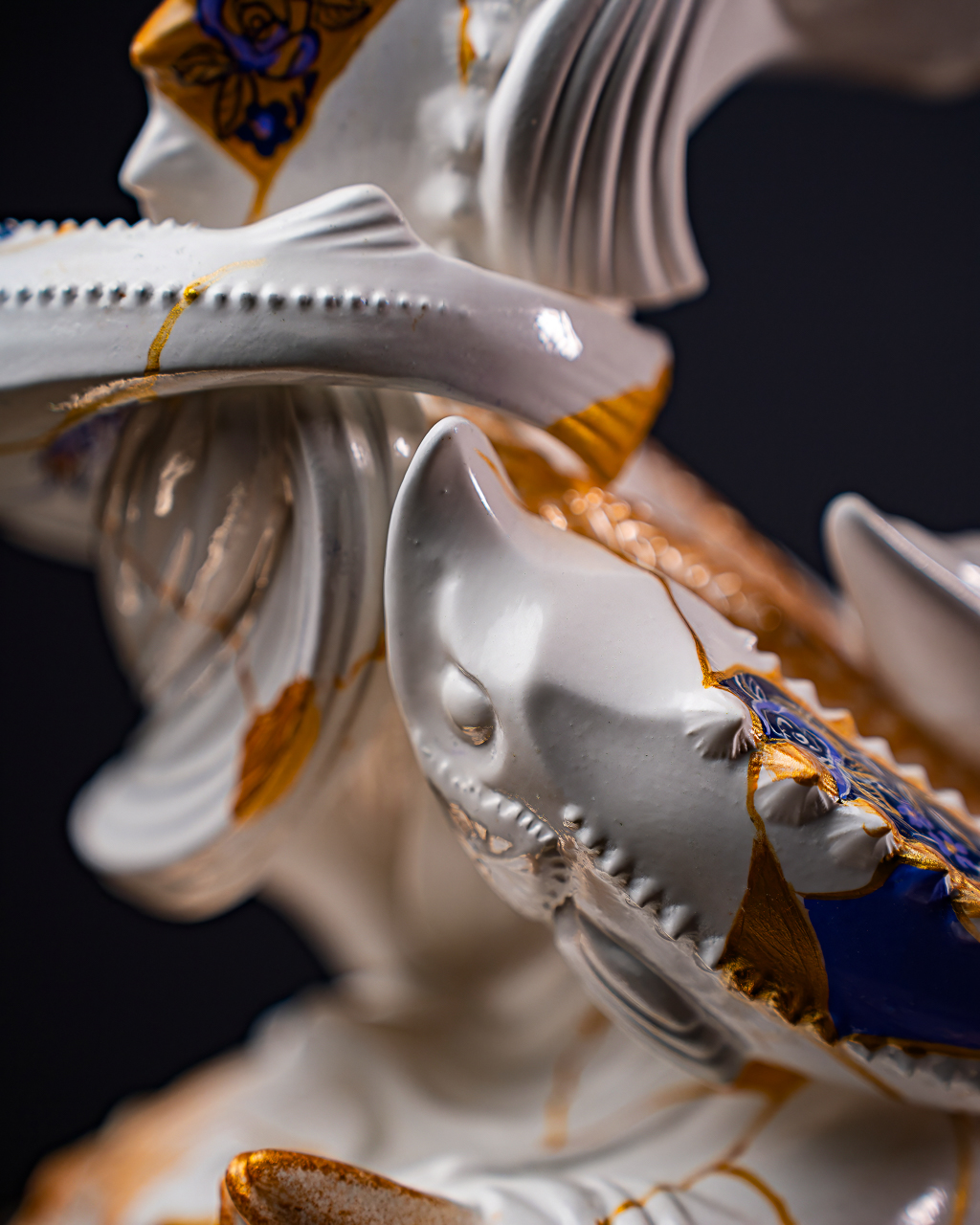 Statuette Pisces – Zodiac Kintsugi