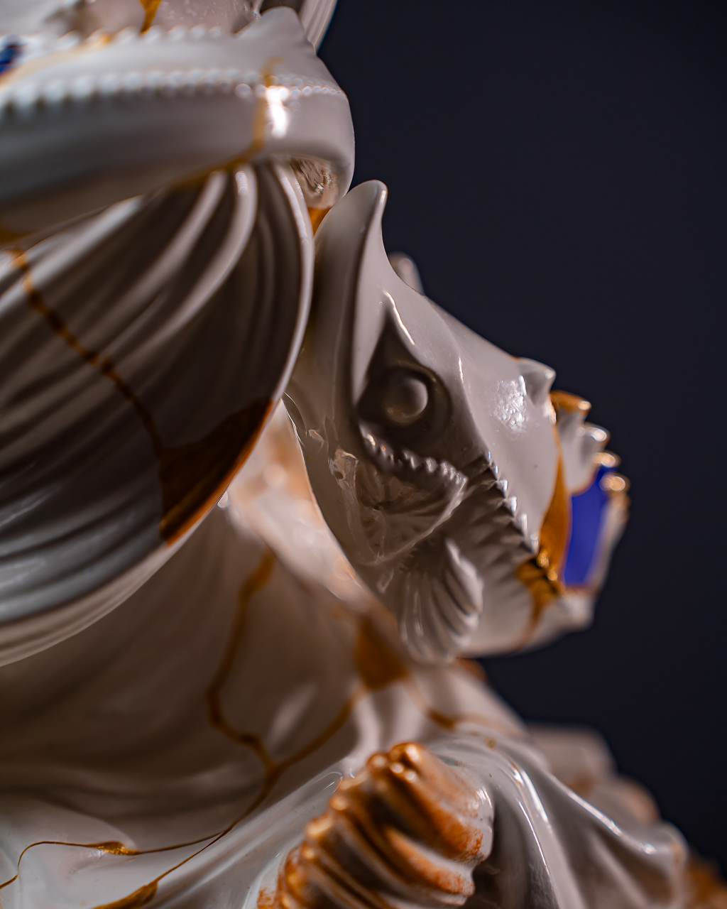 Statuette Pisces – Zodiac Kintsugi