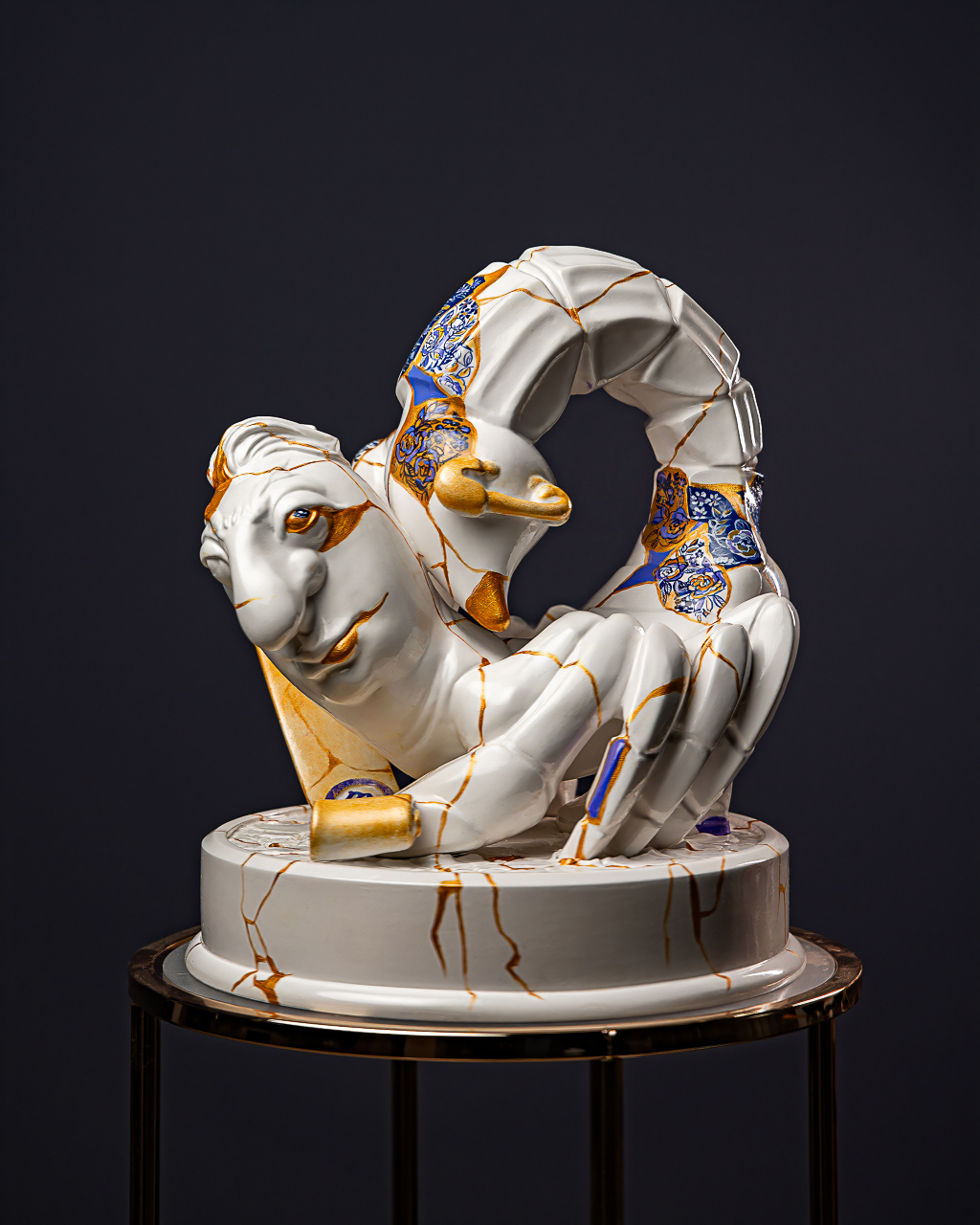Statuette Scorpio – Zodiac Kintsugi