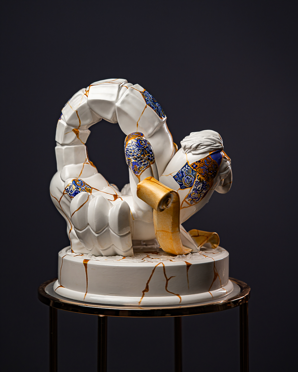 Statuette Scorpio – Zodiac Kintsugi