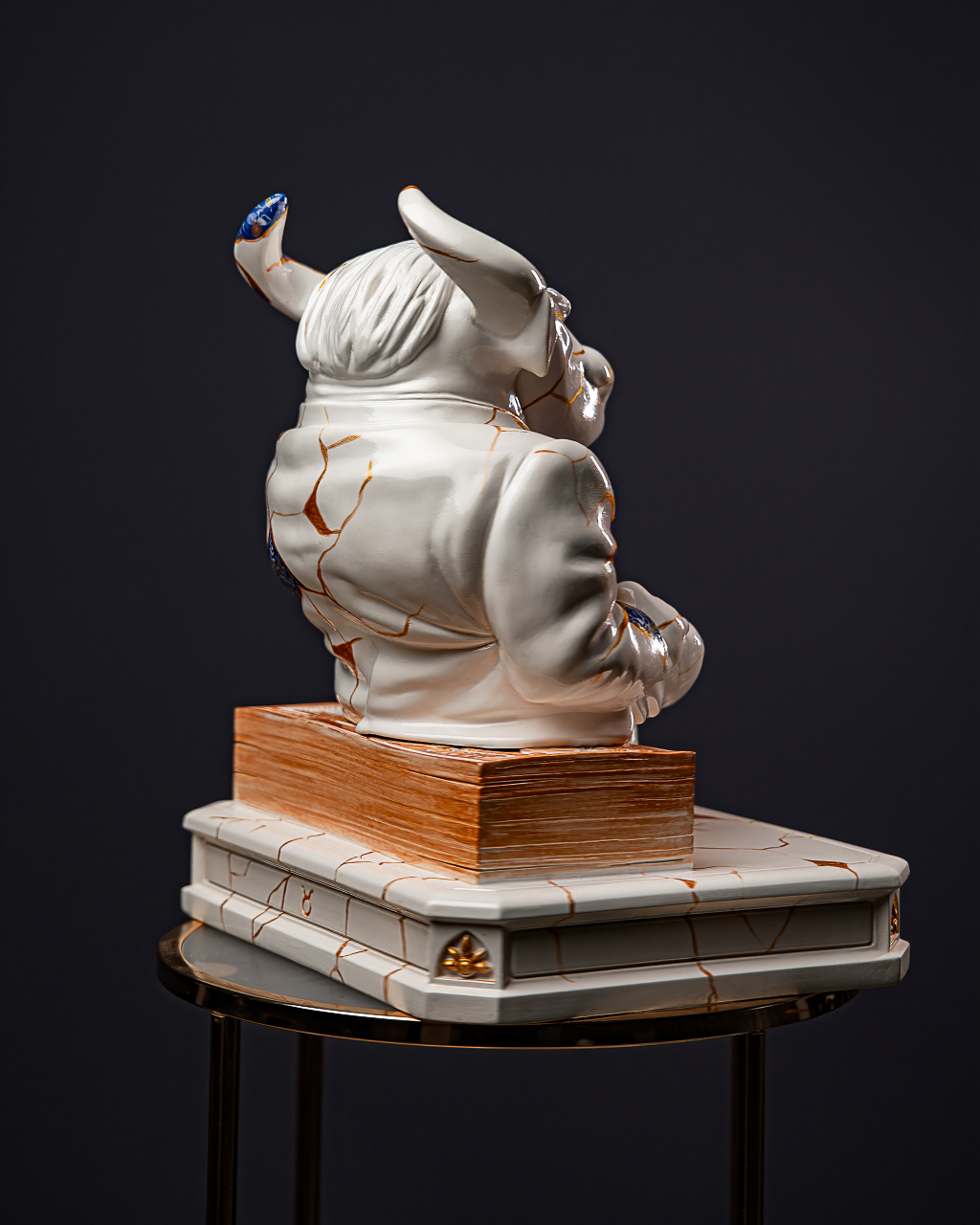 Statuette Taurus – Zodiac Kintsugi