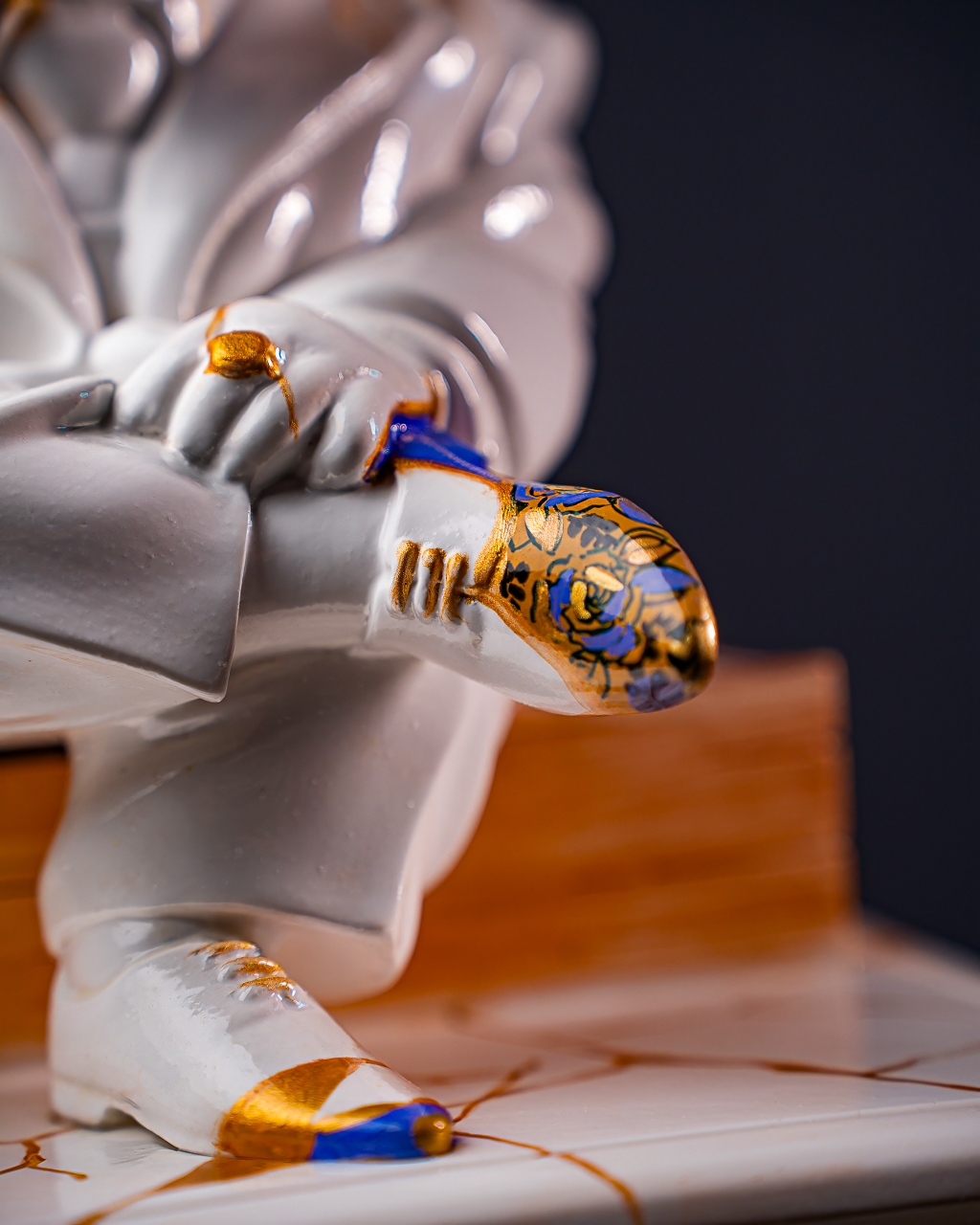 Statuette Taurus – Zodiac Kintsugi