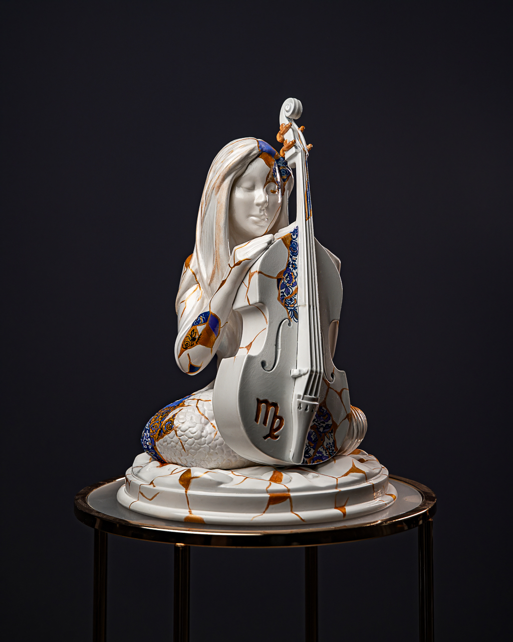 Statuette Virgo – Zodiac Kintsugi