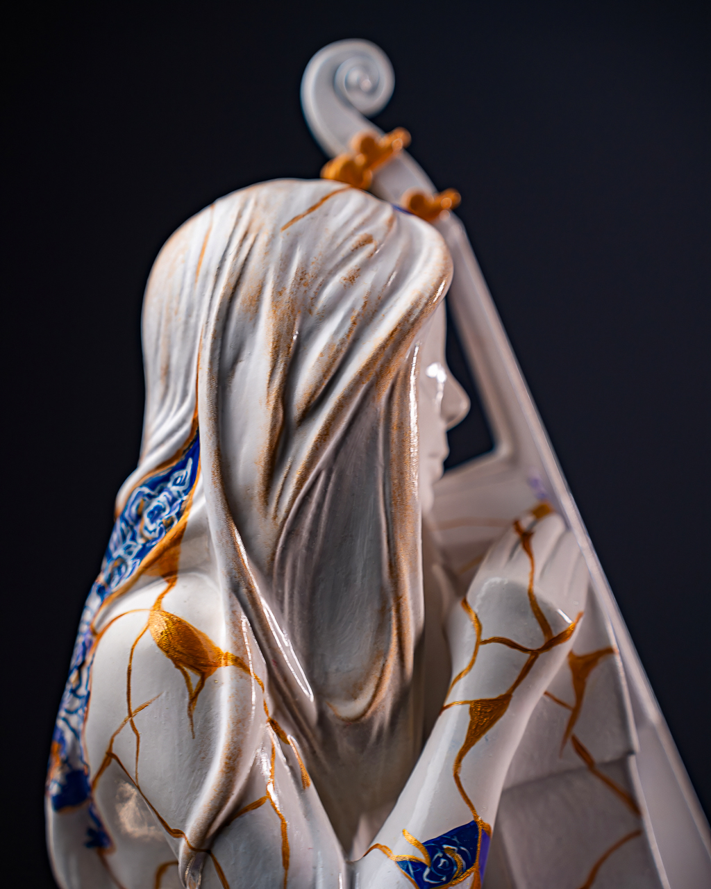 Statuette Virgo – Zodiac Kintsugi